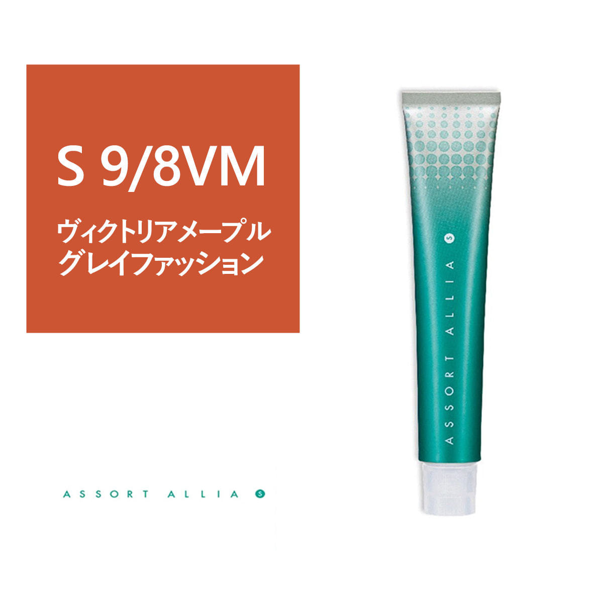 アソートアリア S 9/8VM 80g(グレイファッション)【医薬部外品】の卸