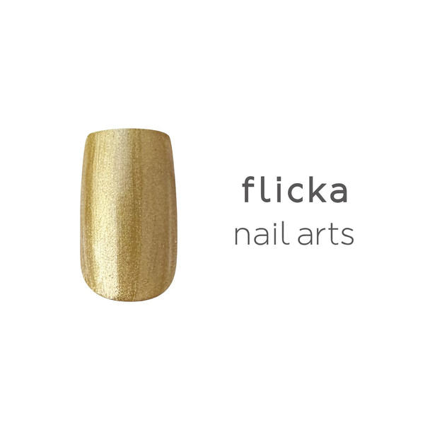 flicka nail arts カラージェル a001 ノンワイプゴールド 1