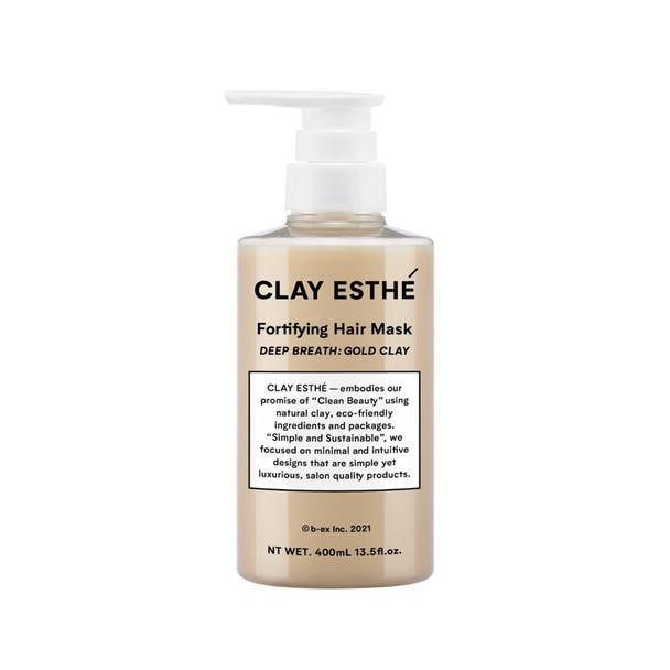 【アウトレット】クレイエステ フォーティファイングヘアマスク ゴールドクレイ 400ml 1