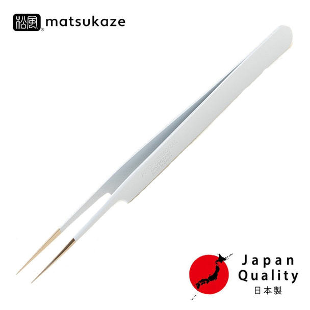 【松風】[白]ツイーザー（type-a）日本製〈全長12.5cm〉 1