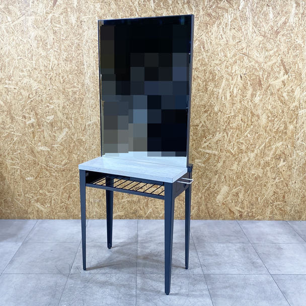 【中古】タカラベルモント　『THEIA　Mirror（ティアミラー）』 片面自立タイプ　ホワイト 1