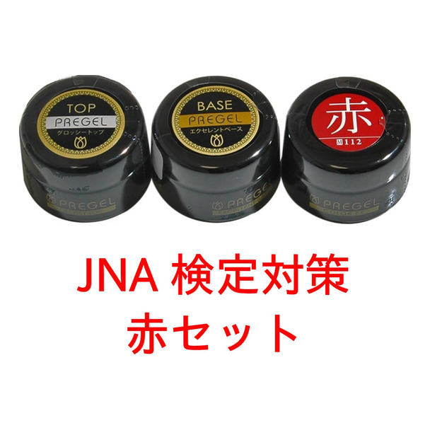 【PG-KEN-112-2018】プリジェル JNA検定対策 / 赤セット