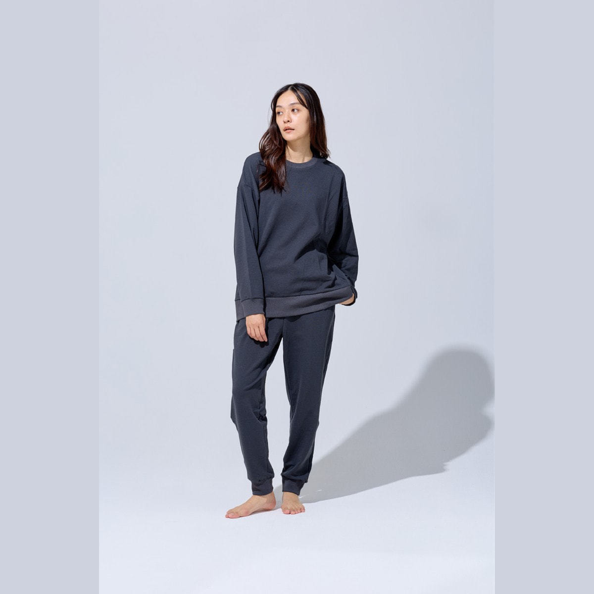 プウアボーテ リラックスウェア チャコールグレー（S）の卸・通販