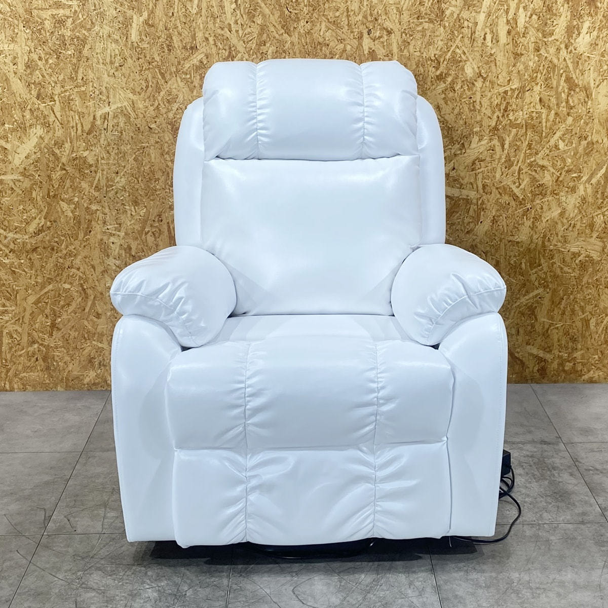 電動ラウンジチェア SHIFFON（シフォン）ブラウン　中古 昇降機能付き】電動ラウンジチェア SHIFFON LUXE（シフォンラグゼ