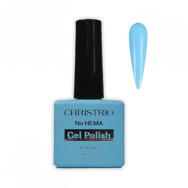 CHRISTRIO ジェルポリッシュ 15ml  #34 フローズンブルー 1