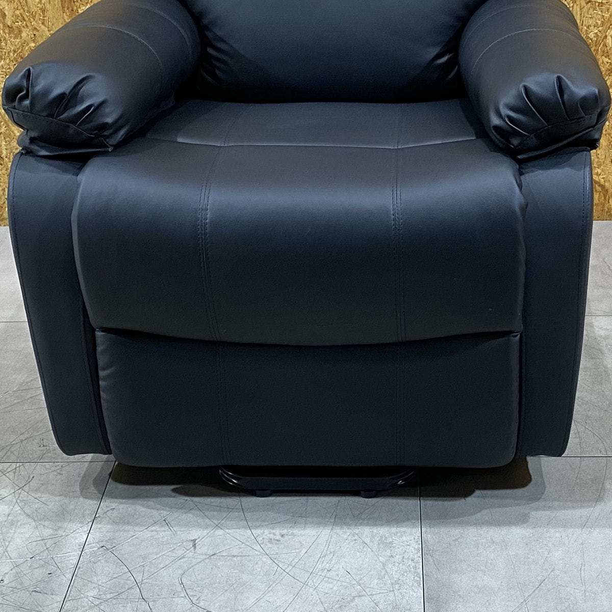 【順次処分中】電動ラウンジチェア シフォンジュニア ブラック　#01 順次処分中】電動ラウンジチェア シフォンジュニア ブラック #01