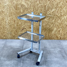 【中古】タカラベルモント　ワゴン 『STスタックスN』シルバー/ステンレス