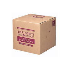 熊野油脂　ソフトスクリット リンスインシャンプー【コック付】 18L