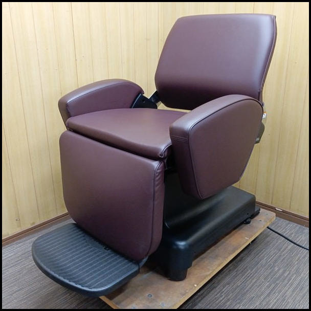 タカラベルモント フェリオスタイル ダークブラウン レッグレスト固定 ステップタイプ 1
