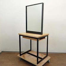 ビューティガレージ タフデザインプロダクト 天然木両面ドレッサーM104 ナチュラル