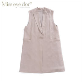 Miss eye d'or】MY FORMEオーバーエプロン ブラック<F> の卸