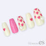 ツメキラ 【es】MEGU NAIL プロデュース MEGUハート PINK ES-MGN-011 5