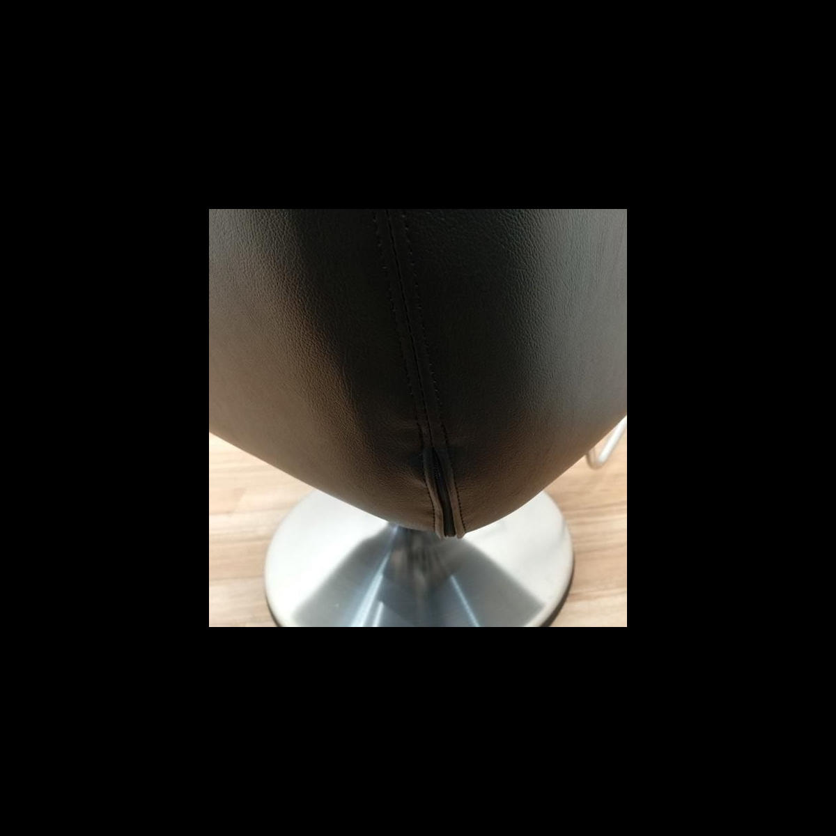 タカラベルモント スタイリングソファ Coff コフ ブラック 丸盤ベース