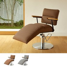 【アウトレット】スタイリングチェア FUWARI《ソファタイプ》（選べる2色＋脚部6タイプ）