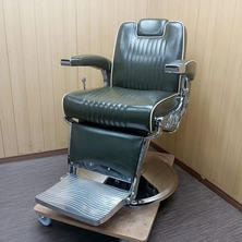 ビューティガレージ OLDEST-DX オールデスト デラックス グリーン レッグレスト連動 手動リクライニング