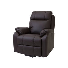 【アウトレット】電動ラウンジチェア SHIFFON（シフォン）（ダークブラウン）