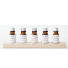 O2ウォーターアロマ用 香りサンプル(10mlx5種、木製台付)