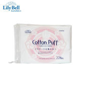 【リリーベル スズラン】Lilybell コットンパフ（綿100％/5×6cm/228枚入）