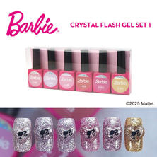 Barbie クリスタルフラッシュジェル6色セット No.1
