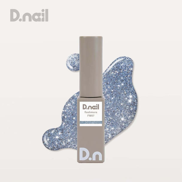 D.nail フラッシュミュールジェル FM07 ステラブルー