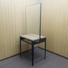 タカラベルモント THEIA Mirror ティアミラー 両面自立ドレッサー 天板ナチュラルブラウン