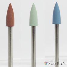 Star Bit&#39;s (スタービッツ) シリコンポイント 小 3本セット 〈#320/#600/#3000〉【ST91033】