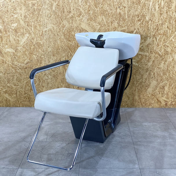 【中古】タカラベルモント　バックシャンプー『RSIII LITE（ライト）』Uステップ　アイボリー　 1