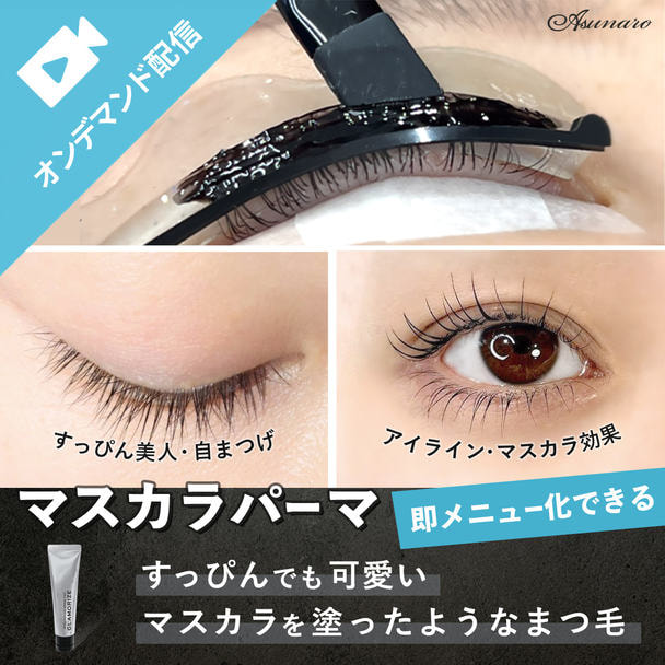 オンデマンド／まるでマスカラを塗ったようなまつ毛へ・まつ毛ティントセミナー
