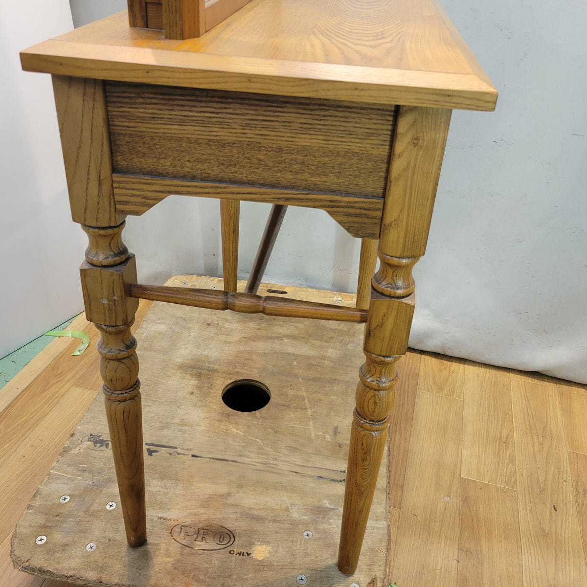 シャビーシック】天然木製片面ドレッサーLOUISⅡ（ルイⅡ）の卸・通販