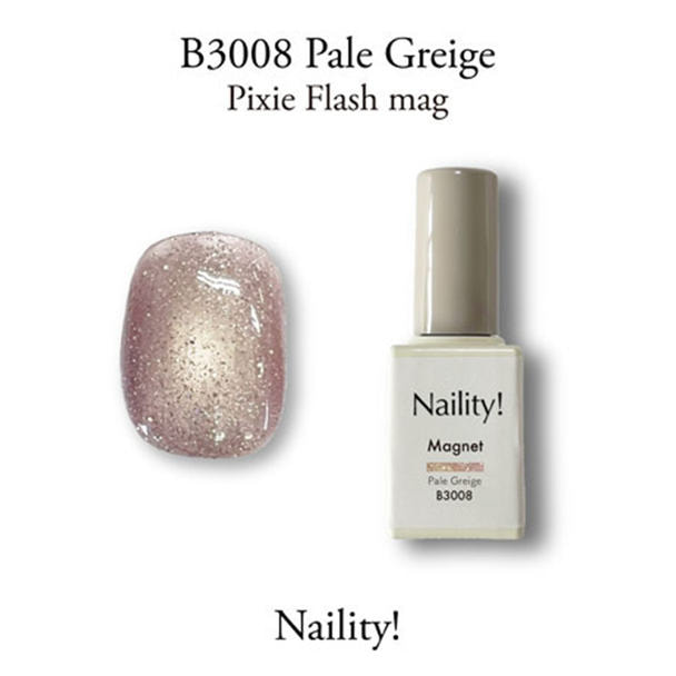 Naility!(ネイリティー)ピクシーフラッシュマグボトルタイプ B3008ペールグレージュ 1