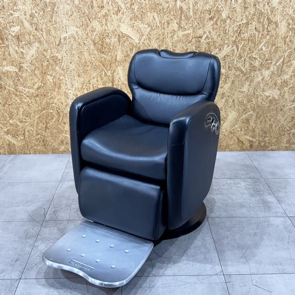 【中古】タカラベルモント　多機能チェア『LUAR（ルアール）』美容サロン向け　スタンダードタイプ　　ブラック 1