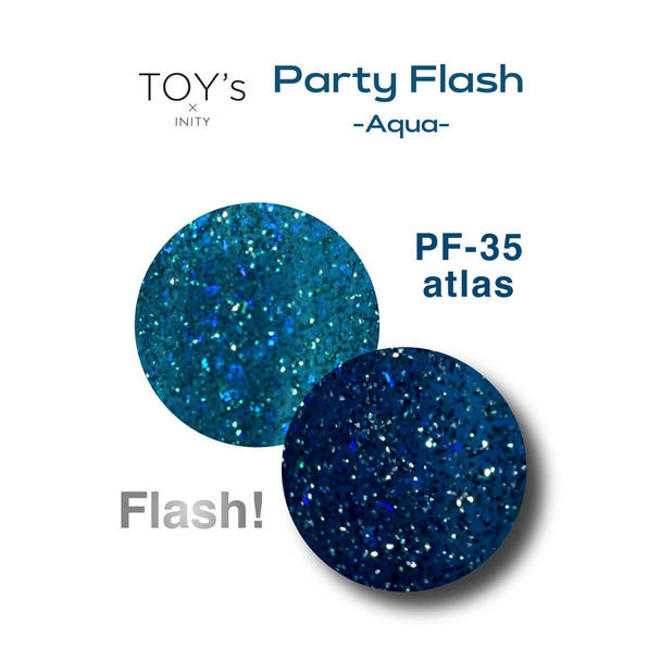 TOY’s × INITY パーティーフラッシュ アクア T-PF35 アトラス 1