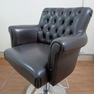 タカラベルモント Vintage Chair ビンテージチェア ブラウン 丸ベース 5
