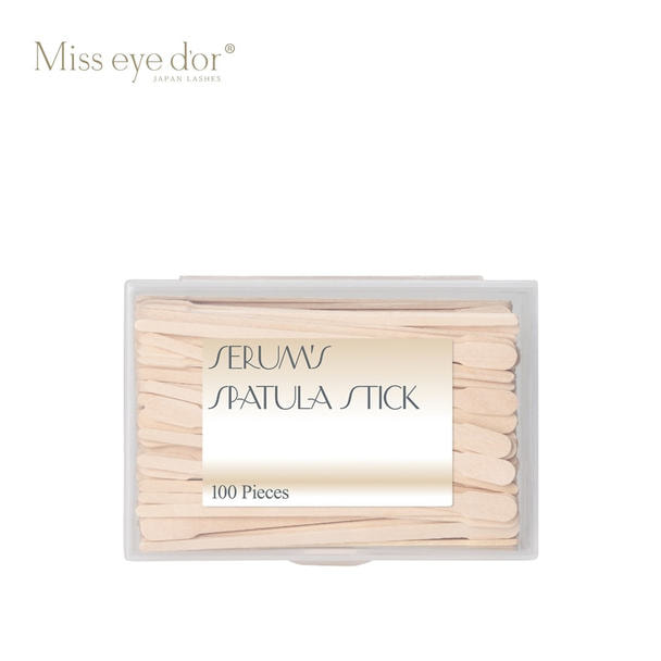 【Miss eye d’or】SERUM'S スパチュラスティック（木製） 100本入 1