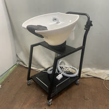 訪問美容にも最適☆　移動式シャンプー台 『どこでもシャンプー』