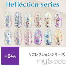 my&amp;bee カラージェル リフレクションシリーズ 4g