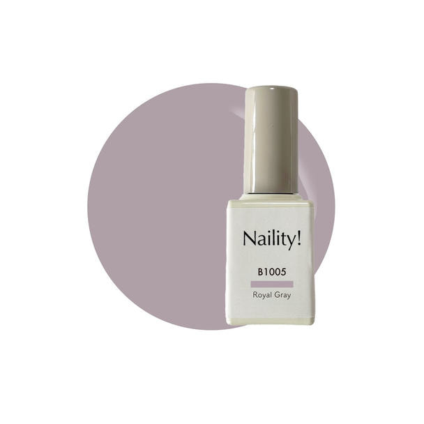 Naility！（ネイリティー）カラージェル ボトルタイプ B1005 ロイヤルグレー 1