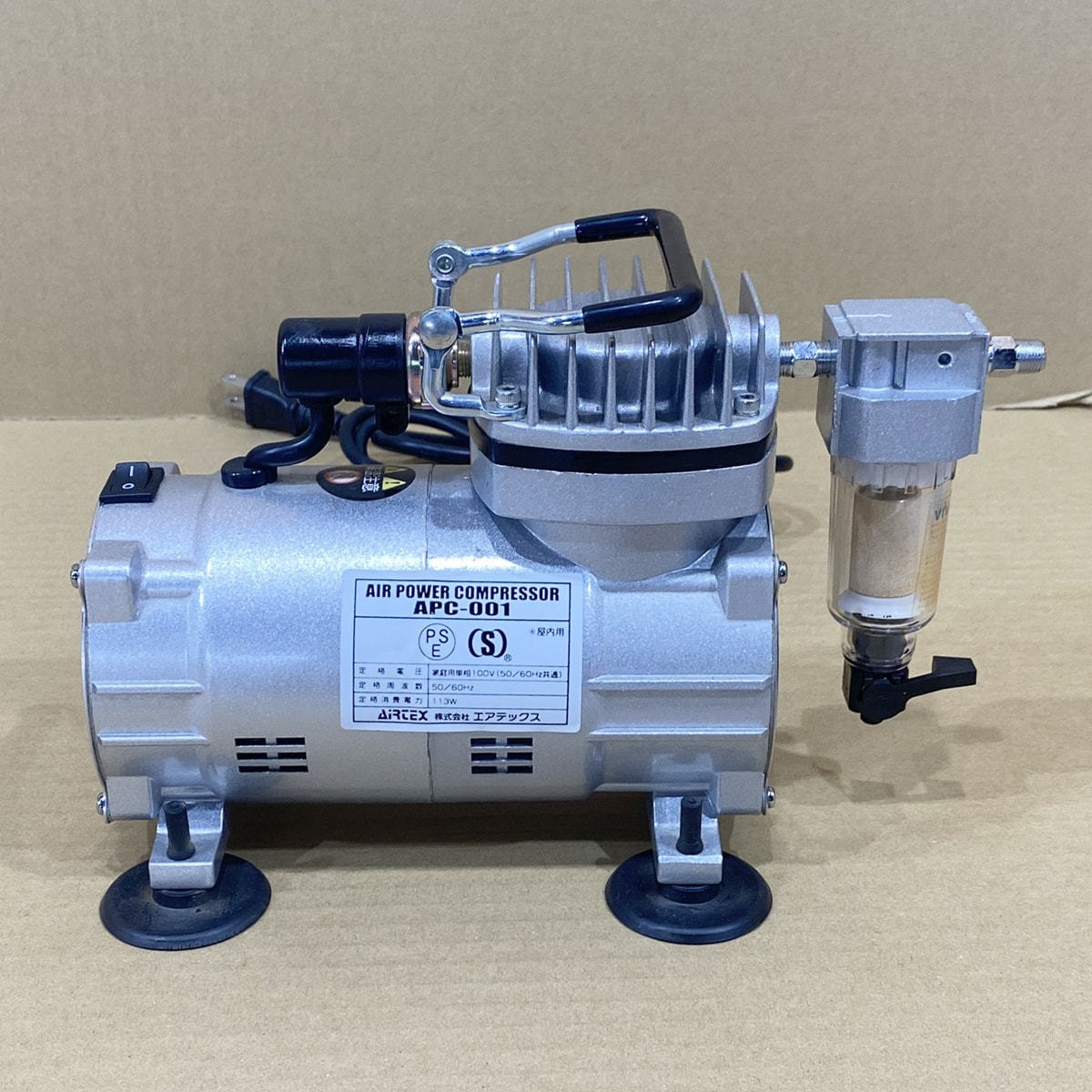 エアテックス AIRTEX エアパワーコンプレッサー コンプレッサー 中古 