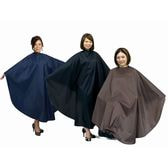 NO.4325 ロングandワイドヘアダイクロス（袖無） ブラウン