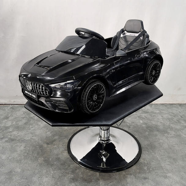 【受注生産品・新品】子供用セットイス　キッズカー　ブラック　ベンツAMG 1