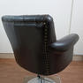 タカラベルモント Vintage Chair ビンテージチェア ブラウン 丸ベース 8