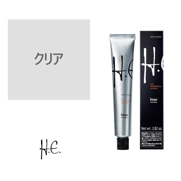 H.E.（ヒー）クリア 80g《グレイカラー/白髪ぼかし》【医薬部外品】 1