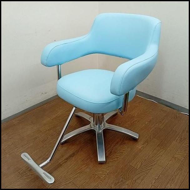 タカラベルモント Minamo ミナモ スカイブルー 新品レザー張替済の卸