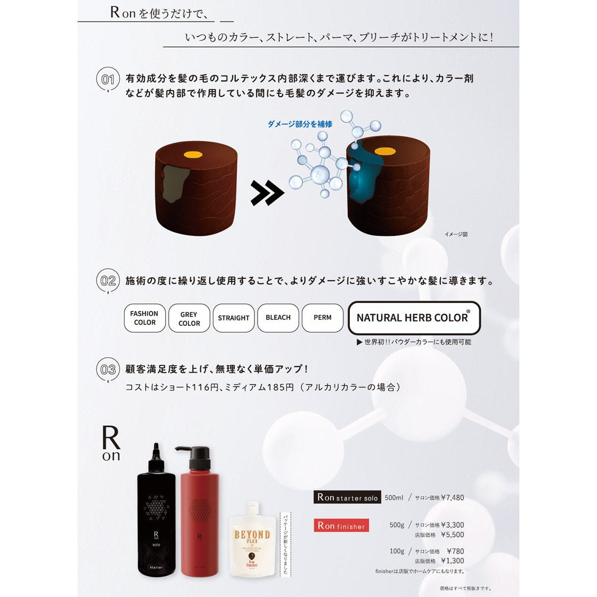 R on スターター ソロ 500mlの卸・通販 | ビューティガレージ