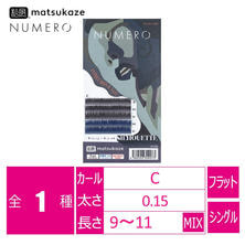 【松風】NUMEROフラットラッシュ<アンティークアイアン&ネイビーMIX> 【松風】NUMEROフラットラッシュ<アンティークアイアン&ネイビーMIX>