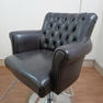タカラベルモント Vintage Chair ビンテージチェア ブラウン 丸ベース 5