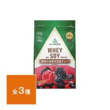 ALPRON NATURAL WHEY&amp;SOY（ホエイ&amp;ソイ）750g【選べる3フレーバー】