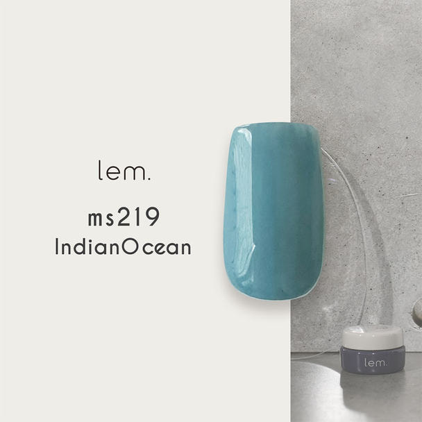 lem. カラージェル ms219 インディアンオーシャン 1