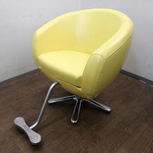 タカラベルモント KITA FLORE ROSA ローザ イエロー 新品レザー張替済