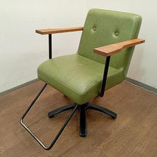 タカラベルモント Vintage alt ビンテージアルト a1202 グリーン 5本脚ベース